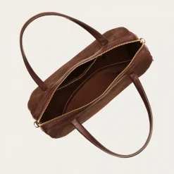 Torby Na Ramię|Balagan Sofia Torebka M, Czekoladowy Braz Welur