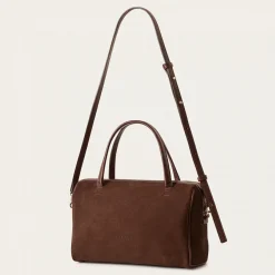 Torby Na Ramię|Balagan Sofia Torebka M, Czekoladowy Braz Welur