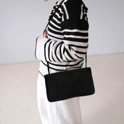 Listonoszki|Balagan Suzanne Torebka M, Czarny Welur