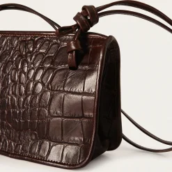 Listonoszki|Balagan Suzanne Torebka S, Brazowy Wzor Krokodyla