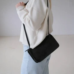 Listonoszki|Balagan Suzanne Torebka S, Czarny Welur