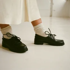 Mokasyny|Balagan Tefer Półbuty, Czarny Rustykalny