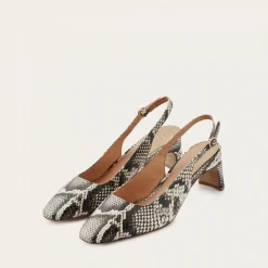 Czółenka|Balagan Veronica Czółenka, Zlamana Biel Wzor Pytona