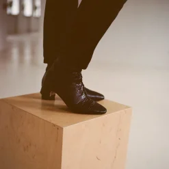 Botki|Balagan Victoria Botki, Czarny Wzor Krokodyla